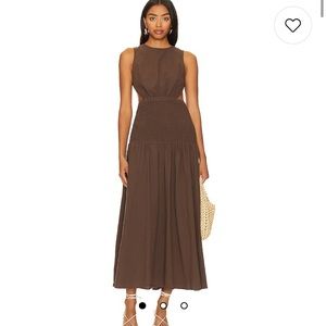 SNDYS Lottie Dress in Chocolate - Small NWT